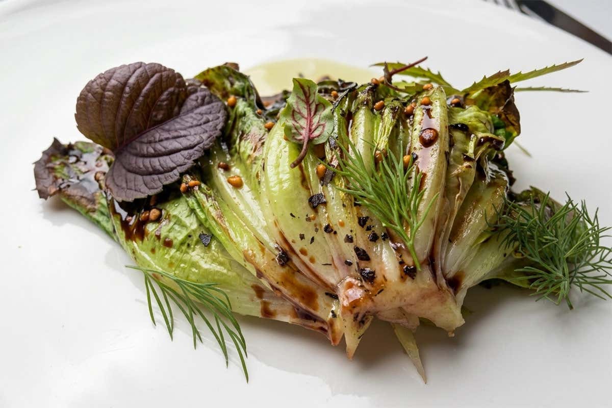 Salanova, polline e miele - Ristorante Il Fagiano