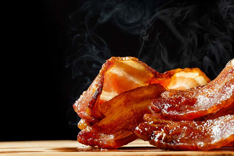 Pancetta e carni lavorate in generale tra i cibi più ricchi di sale - Che cos'è il sale