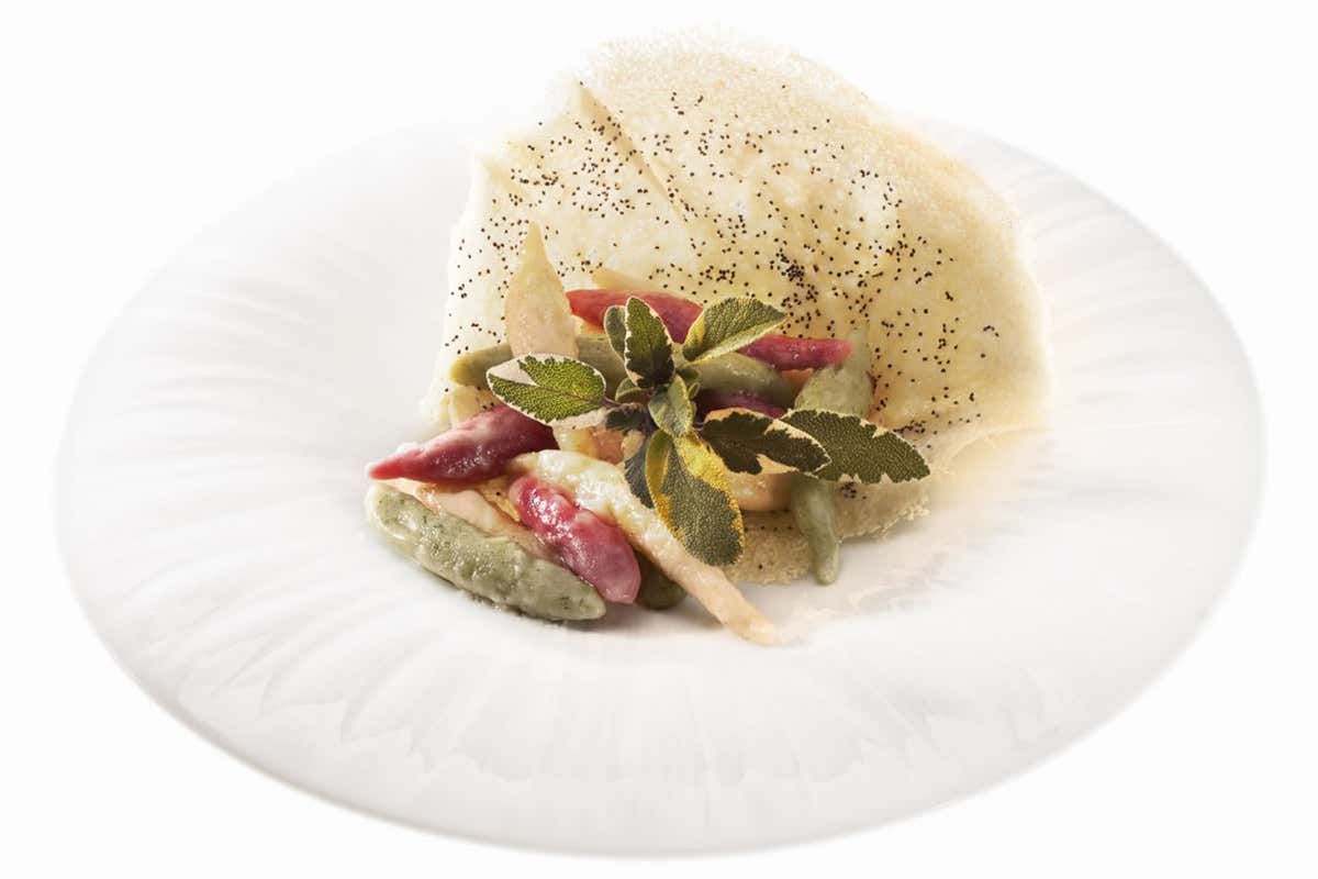 Bellagio nel piatto: il risotto ai fiori di zucchina e tartufo di Luigi Gandola Bellagio nel piatto: il risotto ai fiori di zucchina e tartufo di Luigi Gandola