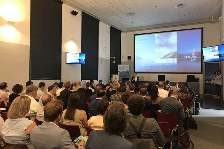 Il convegno (Salmone norvegese in crescita sul mercato italiano,  18%)