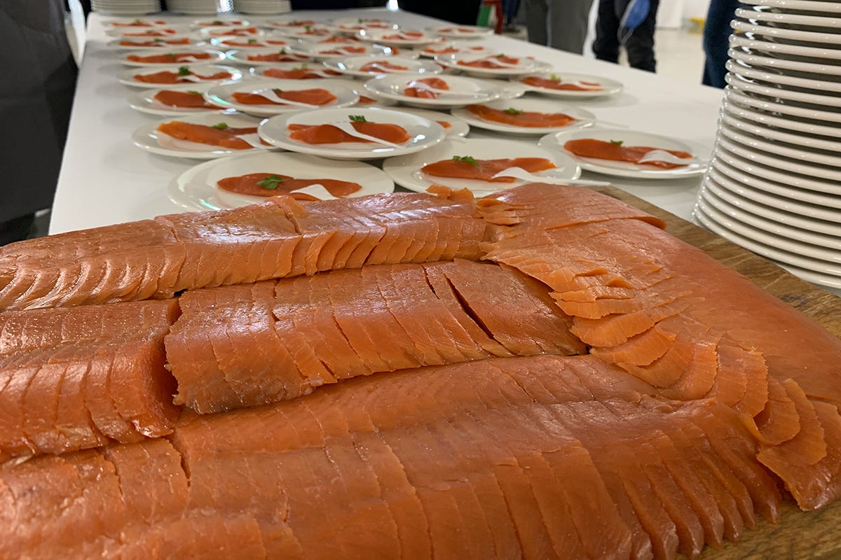 Salmone scozzese Nuovo stabilimento per Foodlab