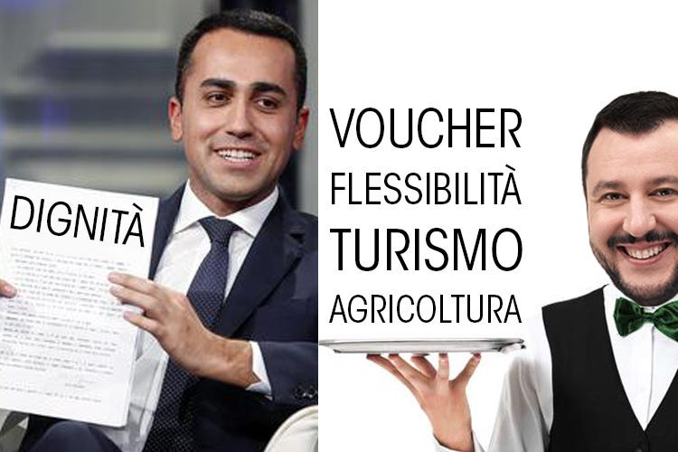 (Salvini sul dl Dignità: servono i voucher Manna per il turismo. E per il Sistema)