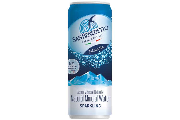 (San Benedetto e la sostenibilità Acqua in lattina 100% riciclabile) (San Benedetto e la sostenibilità Acqua in lattina 100% riciclabile)
