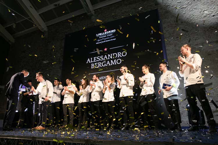 I dieci finalisti (S.Pellegrino Young Chef Sud Est Europa Vince Bergamo, il secondo di Cracco)