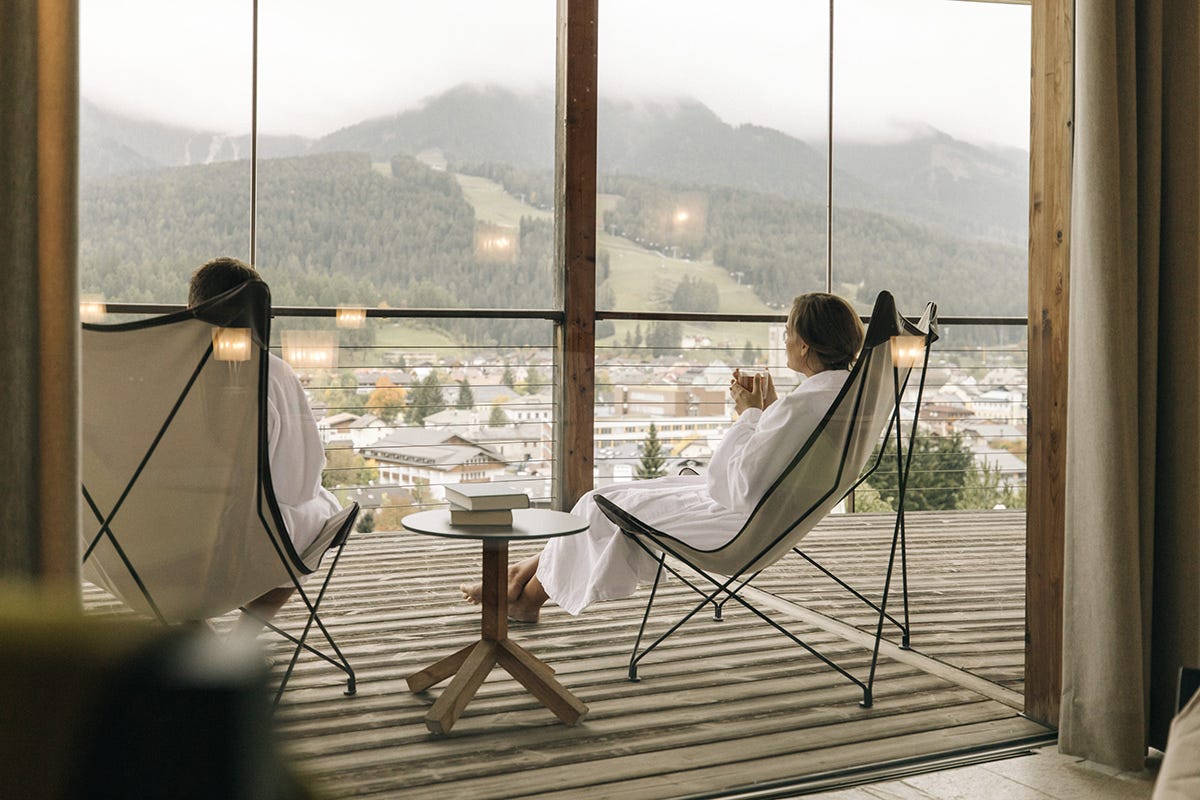 Relax nella spa Il Naturhotel Leitlhof è l'hotel più sostenibile d'Europa