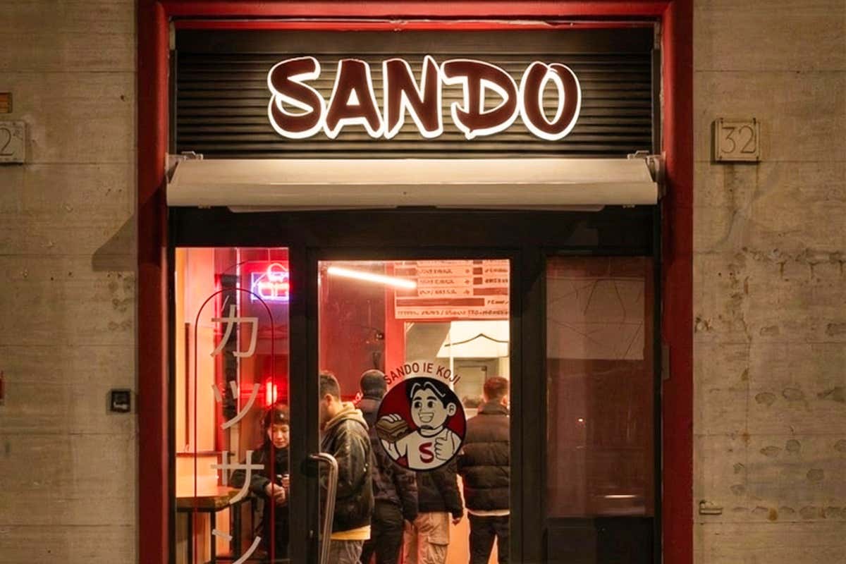 L'ingresso del nuovo Sando Ie Koji a Roma