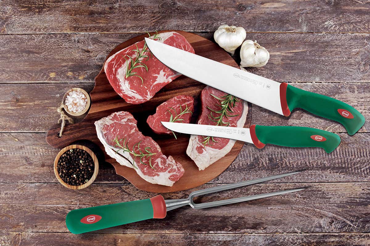 Sanelli al fianco della Nazionale italiana macellai