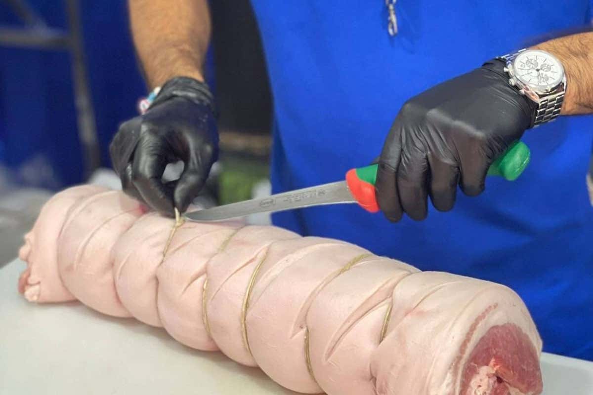 Sanelli al fianco della Nazionale italiana macellai