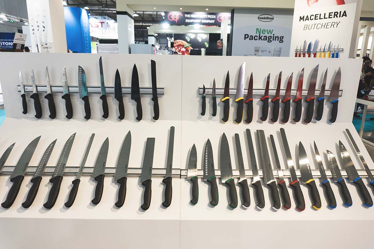 Come la linea Tecna cambia il modo di impugnare un coltello professionale