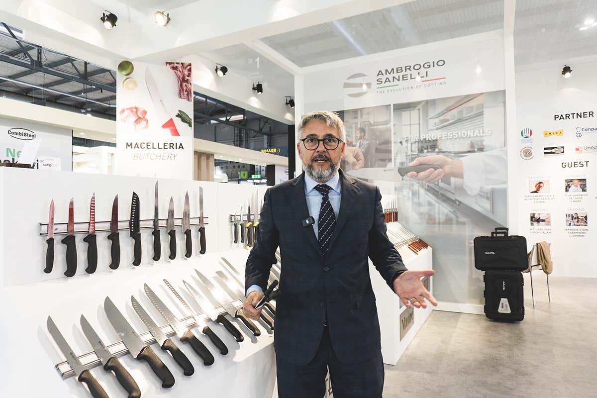 Come la linea Tecna cambia il modo di impugnare un coltello professionale