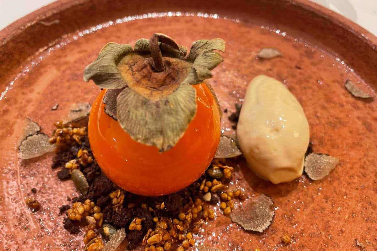 Caco, castagne, cacao e tartufo nero  San Giorgio a Genova, l'alta cucina sposa la grande ospitalità