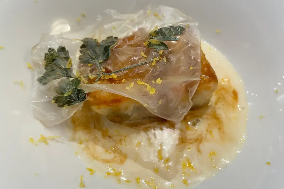 Rombo alla mugnaia   San Giorgio a Genova, l'alta cucina sposa la grande ospitalità