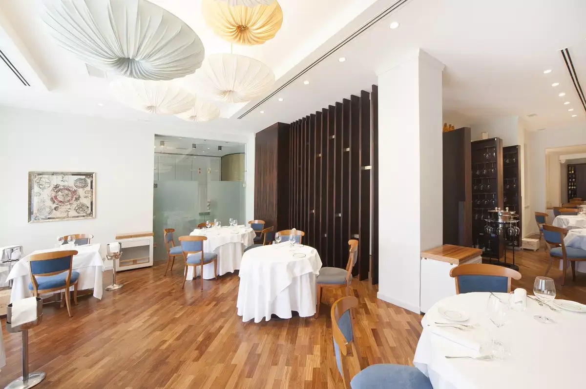 La sala del San Giorgio&nbsp; San Giorgio a Genova, l'alta cucina sposa la grande ospitalit&agrave;