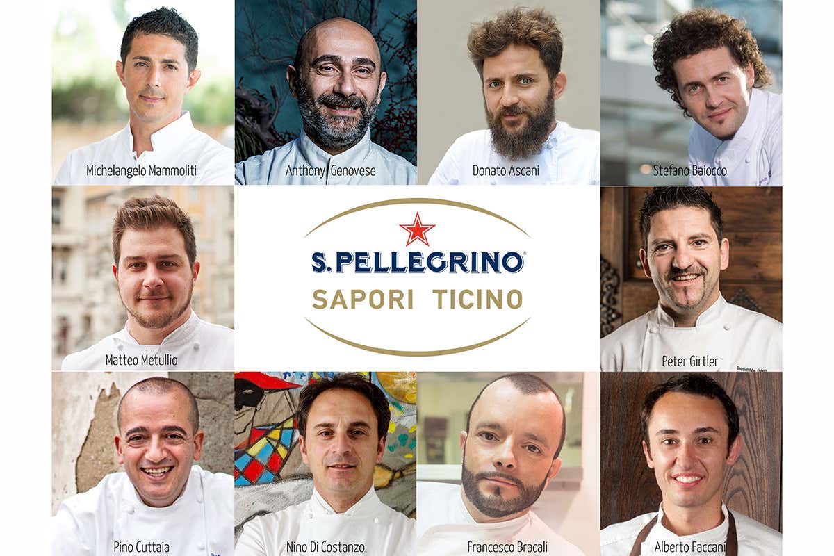 Gli chef protagonisti quest'anno Dany Stauffacher, il genio di San Pellegrino Sapori Ticino