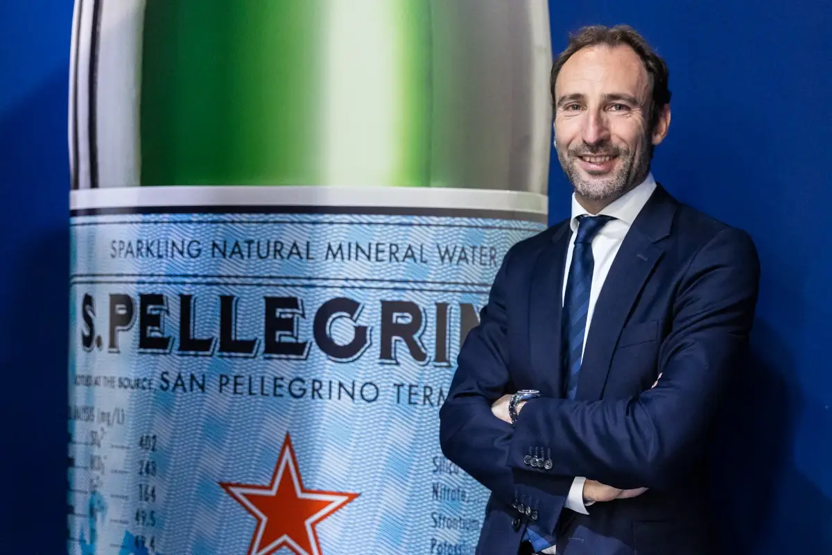 Stefano Marini, Amministratore delegato Sanpellegrino Sanpellegrino cresce ancora,&nbsp; 14% sul fatturato