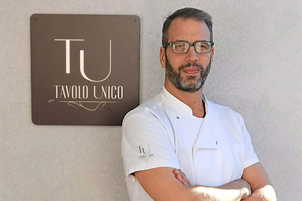 Lo chef Massimiliano Babila Cagelli