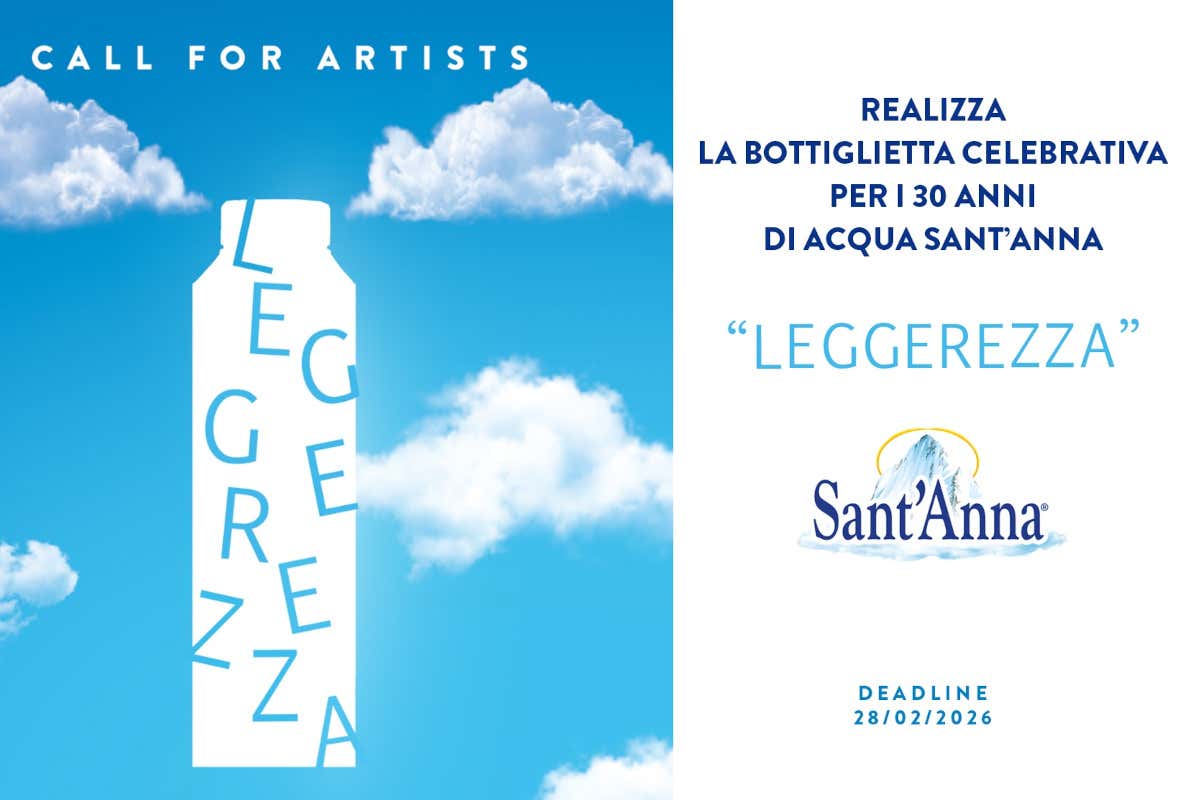 Acqua Sant’Anna celebra 30 anni con la Call for Artists “Leggerezza”