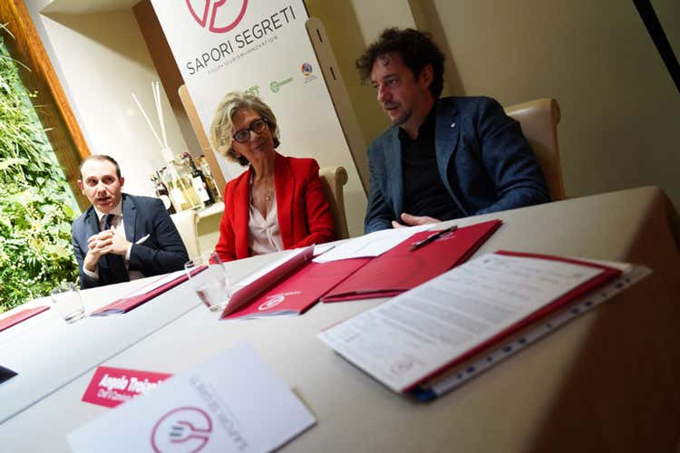 Vincenzo Miceli, Patrizia De Luise, Angelo Troiani (Enogastronomia e accoglienza A Roma apre Sapori Segreti)