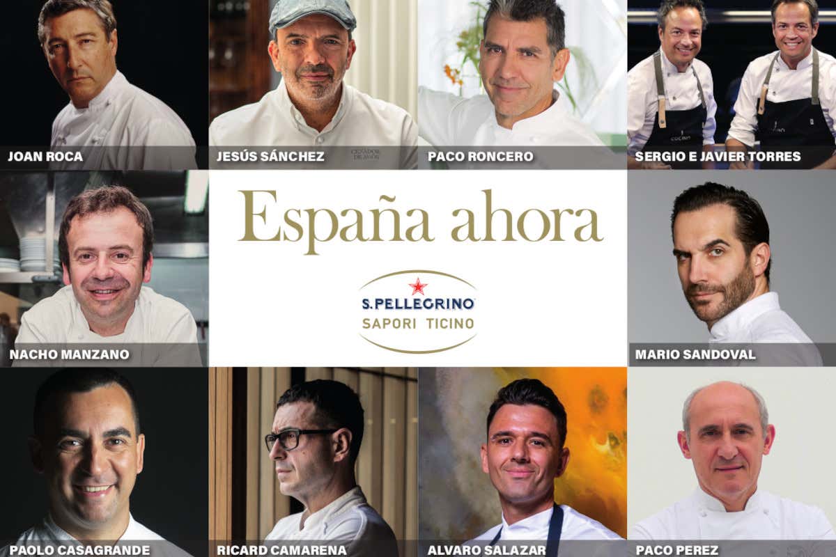 I cuochi presenti San Pellegrino Sapori Ticino, è la volta della cucina spagnola