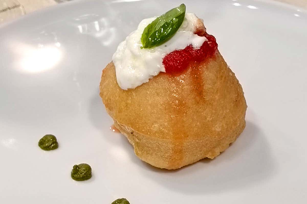 Montanara Casertana Pizzeria di Sasà Martucci, la pizza dal cuore verde