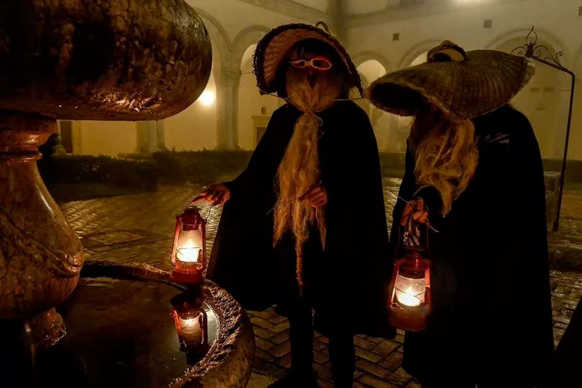 I Cucibocca con le lanterne a Matera