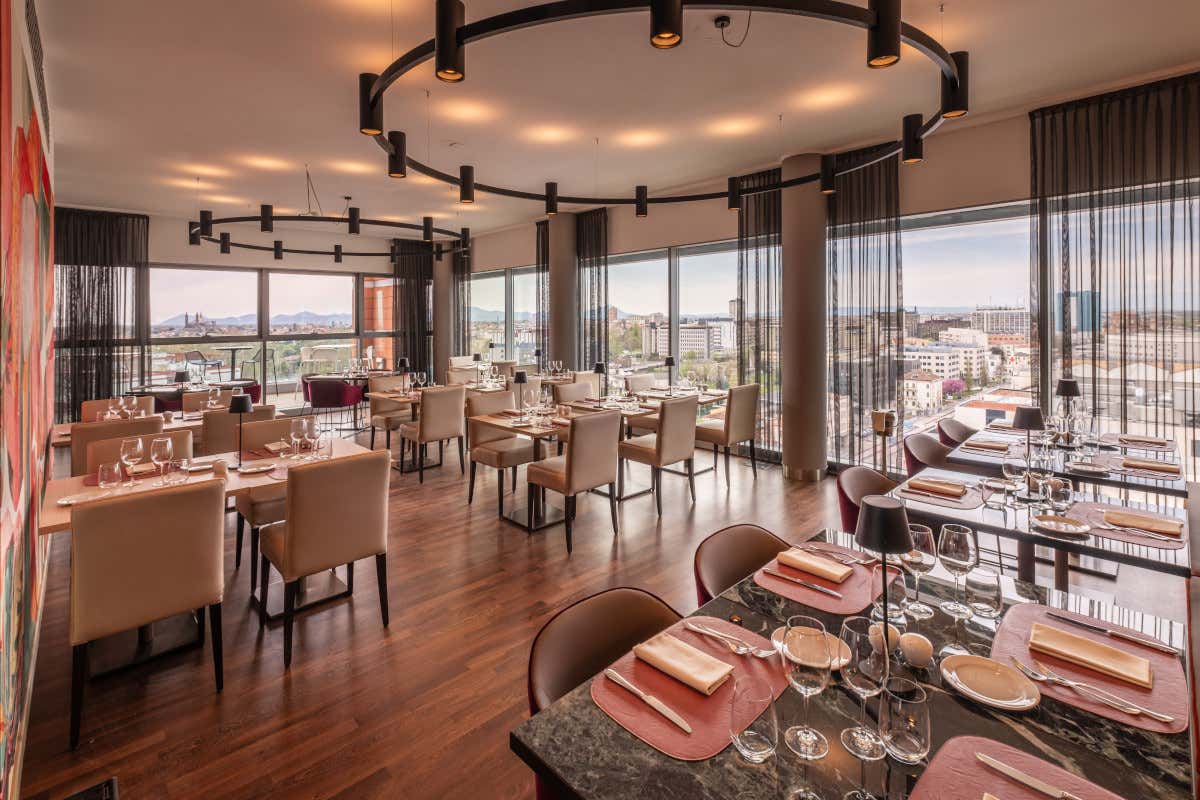 Il nuovo ristorante panoramico Parnaso