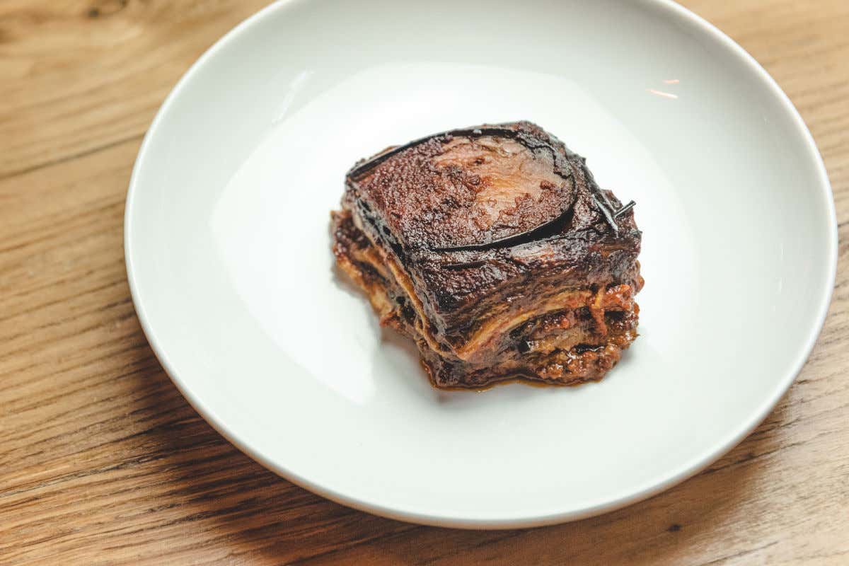 La parmigiana di Sbracio Natale e Capodanno a Roma: i menu dei ristoranti per feste da Dolce Vita