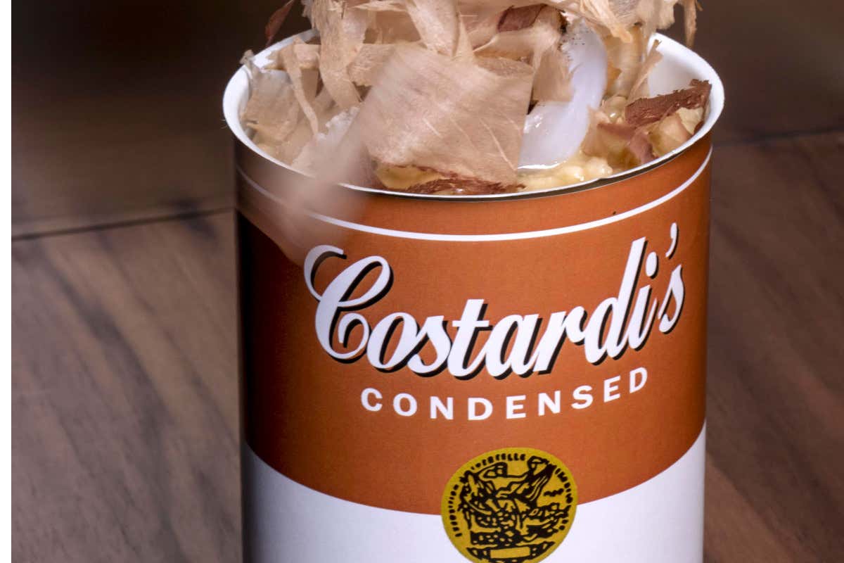 Un piatto dei Costardi Bros a Gusto  Scatto di gusto nel cuore delle Gallerie D’Italia a Torino