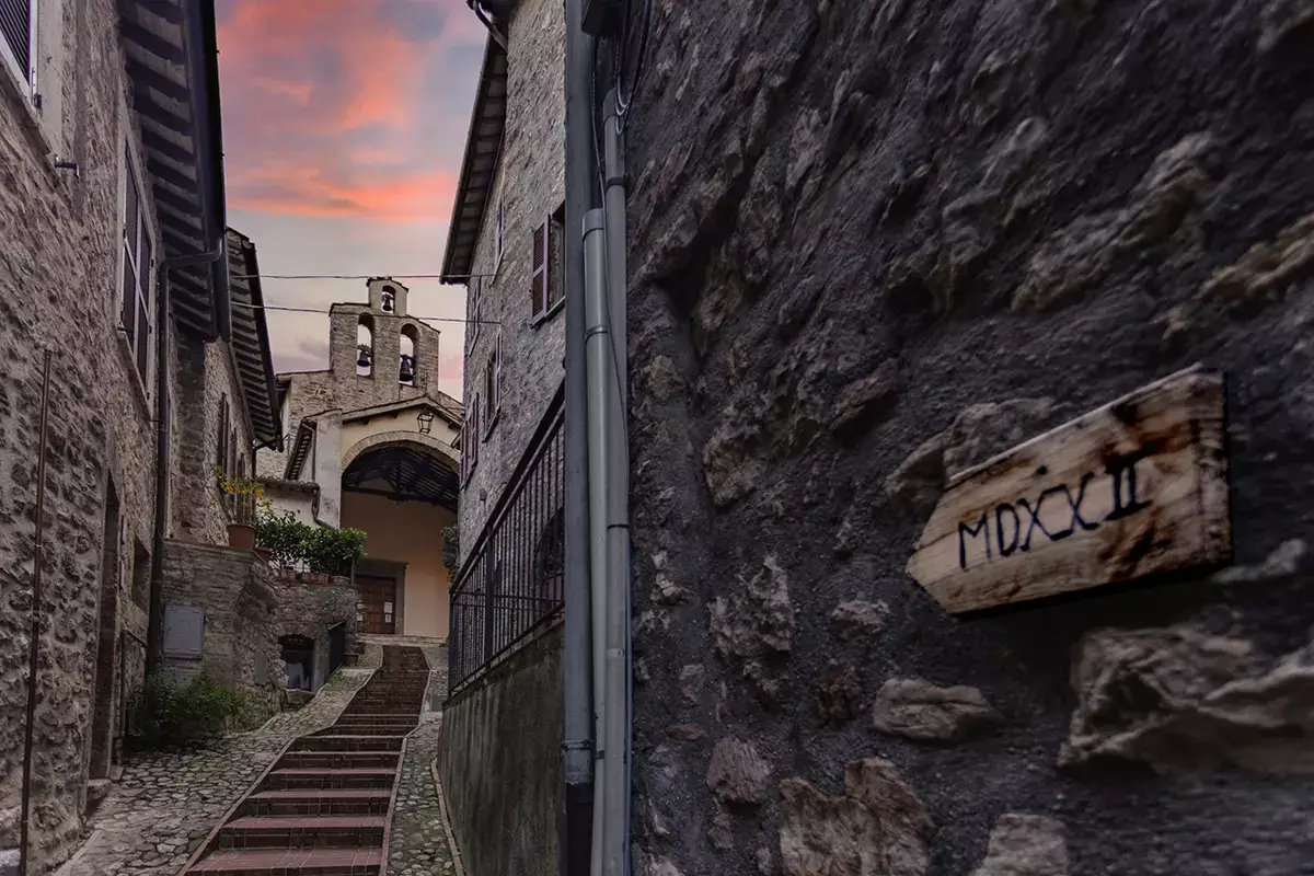 A Scheggino in Umbria l'esperienza dell'albergo diffuso