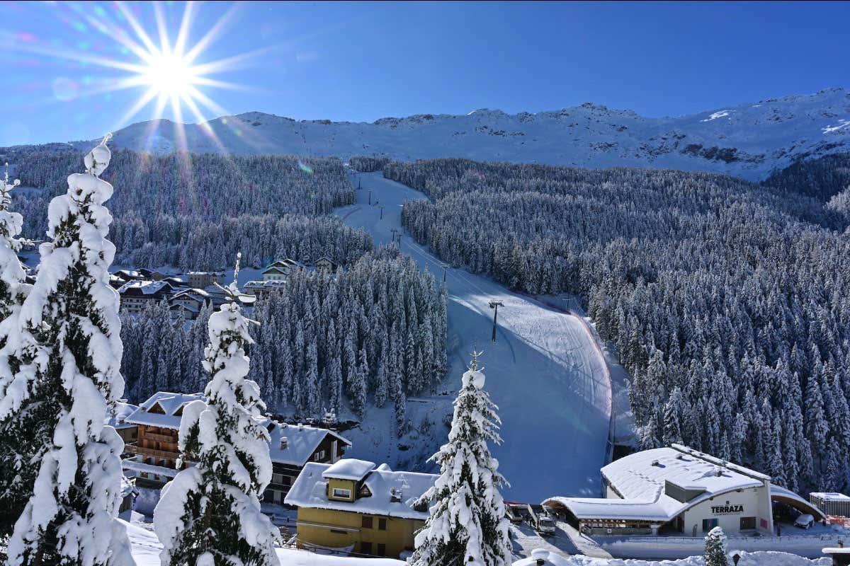 Pista Deborah Compagnoni. Foto: Fausto Compagnoni&nbsp; Festa della donna sulla neve? Ecco come festeggiare a Bormio