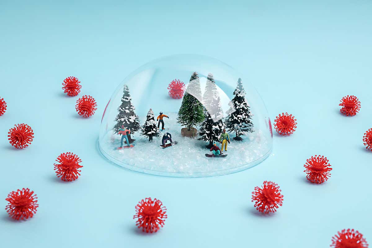 Sugli sci solo vaccinati e guariti Sci e ristoranti, per non chiudere in