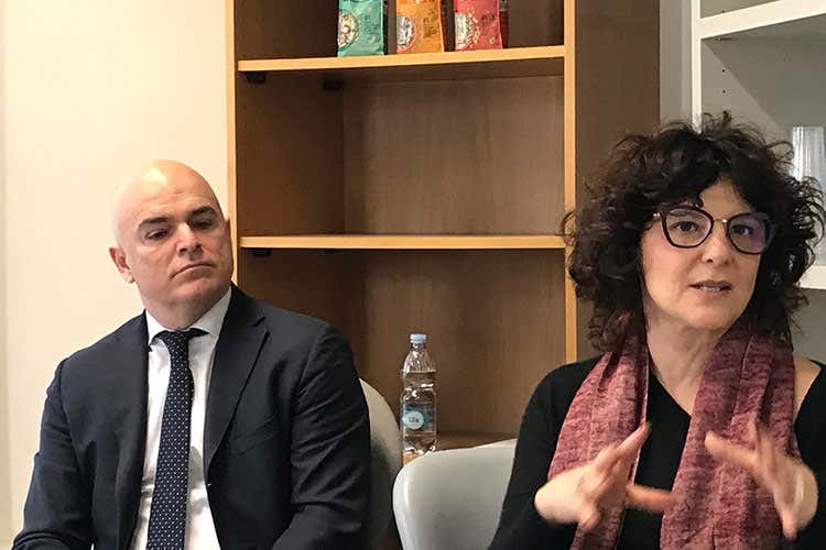 Fabrizio Cantoni e Lucilla Titta (La scienza con l'industria alimentare Da un'unione virtuosa nasce Am&igrave;o)