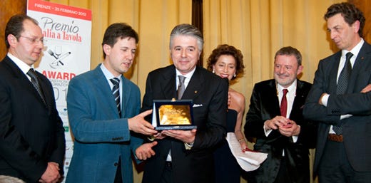 Da sinistra: Domenico Raimondo, Dario Nardella, Alessandro Scorsone, Annamaria Tossani, Alberto Lupini e Nicola Cesare Baldrighi