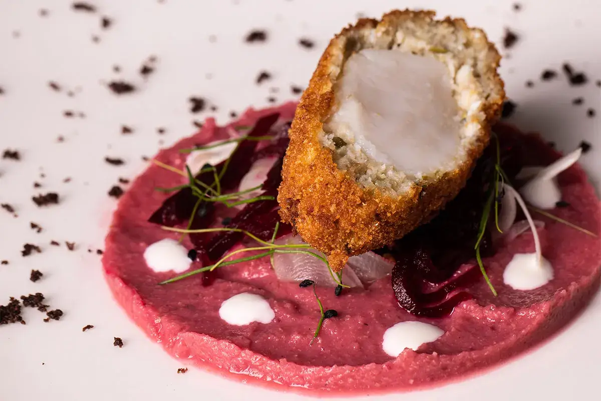 Scotch egg di capasanta Scotch egg di capasanta