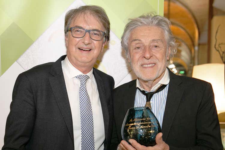 Lucio Carli e Domenico Guatelli (La scuola di assaggiatori dell&rsquo;olio d&rsquo;oliva compie 35 anni)