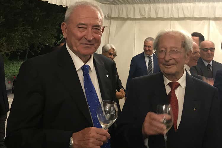Vittorio Moretti e Vittorio Sella (Sella&Mosca compie 120 anni E investe in vigna e in cantina)