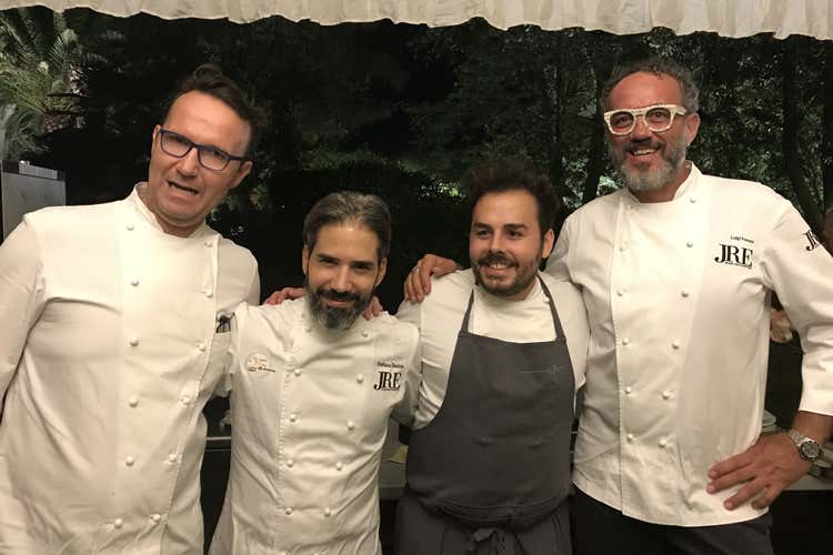 Christian Andreini, Stefano Deidda, Oliver Piras, Luigi Pomata (Sella&Mosca compie 120 anni E investe in vigna e in cantina)