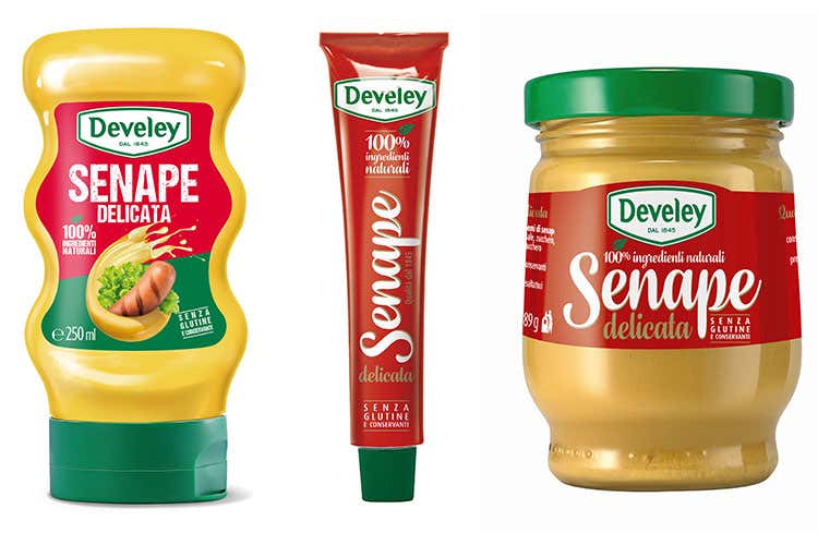 (Senape Delicata Develey Senza glutine e 100% naturale)