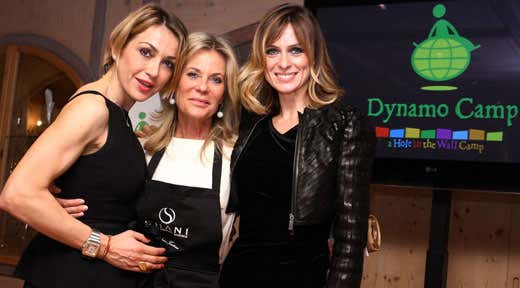 Francesca Senette, Emmanuelle de Villepin e Serena Autieri