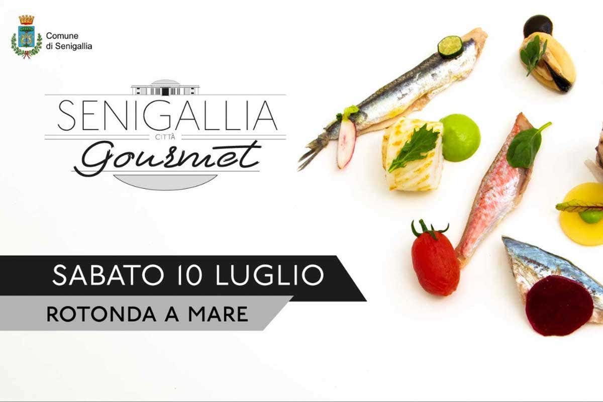 La locandina dell'evento Senigallia diventa Città Gourmet fra simposi, degustazioni e appuntamenti La locandina dell'evento Senigallia diventa Città Gourmet fra simposi, degustazioni e appuntamenti