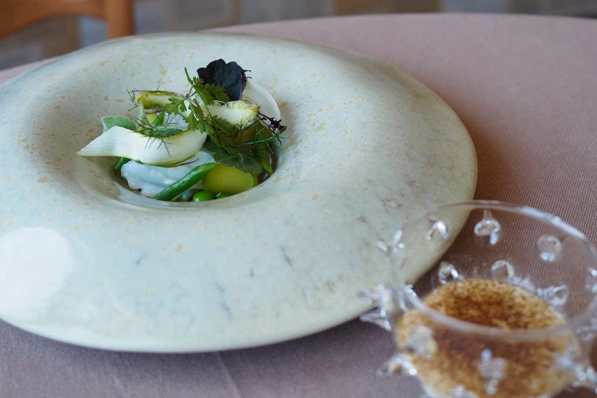 Seppia di nassa e la sua buridda Culinaire Original Debic incontra i cuochi stellati: una panna da grande cucina