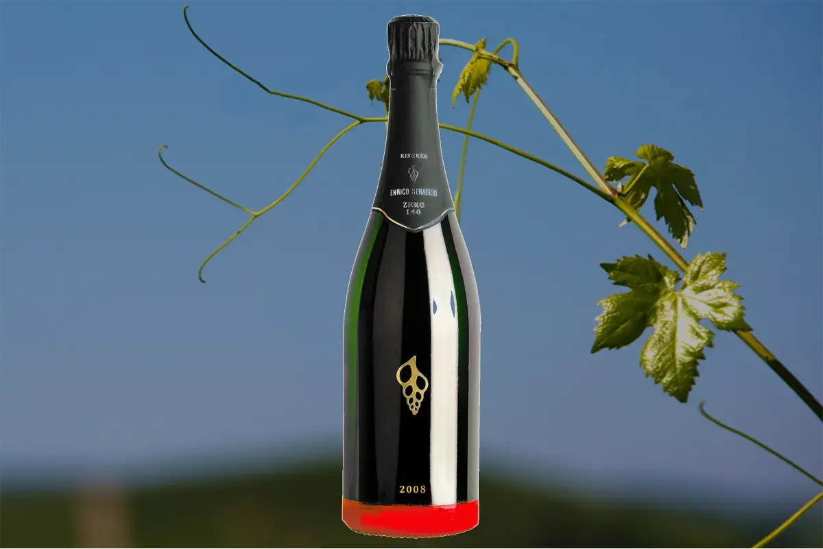 Zero 140 Pianeta Marte docg Enrico Serafino Millesimo 2008 Riserva pas dos&eacute; Metodo Classico