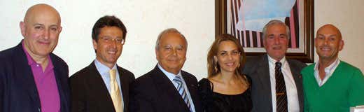 Nella foto da sinistra Andrea Trinci, Gianni Cornacchia, Raimondo D'Avanzo, Cristina Nonino, Enrico Radicchi e Enrico Sgorbati Nella foto da sinistra Andrea Trinci, Gianni Cornacchia, Raimondo D'Avanzo, Cristina Nonino, Enrico Radicchi e Enrico Sgorbati