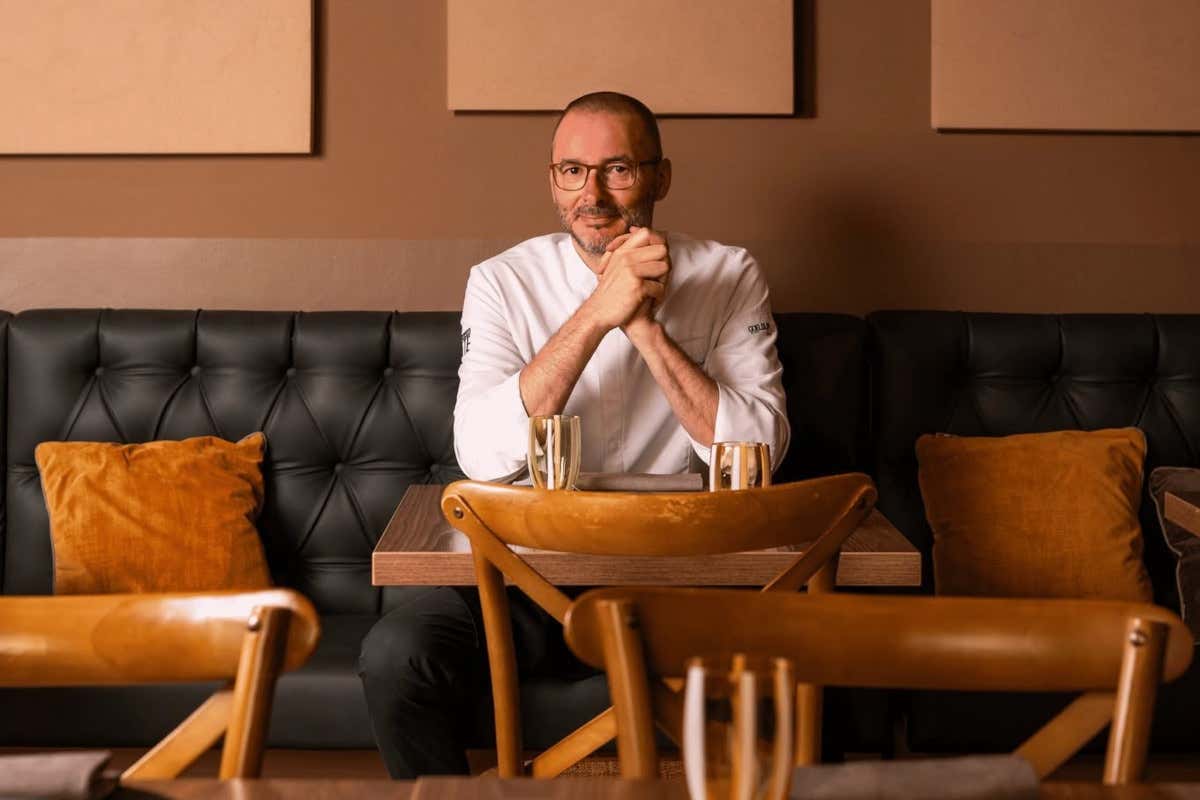 Il pizzaiolo Massimiliano Prete