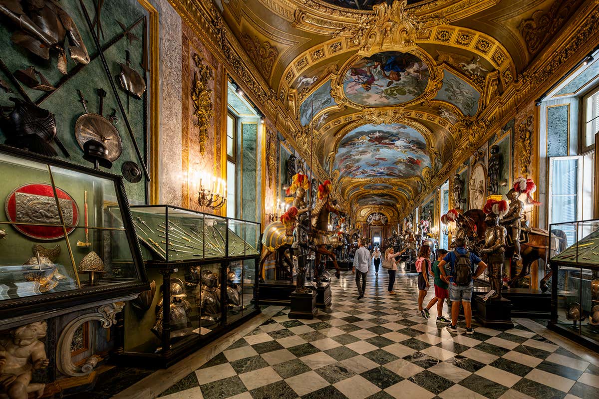 L'armeria nei Musei Reali