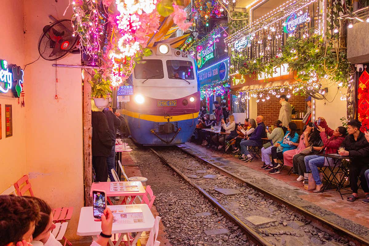 La celeberrima train street