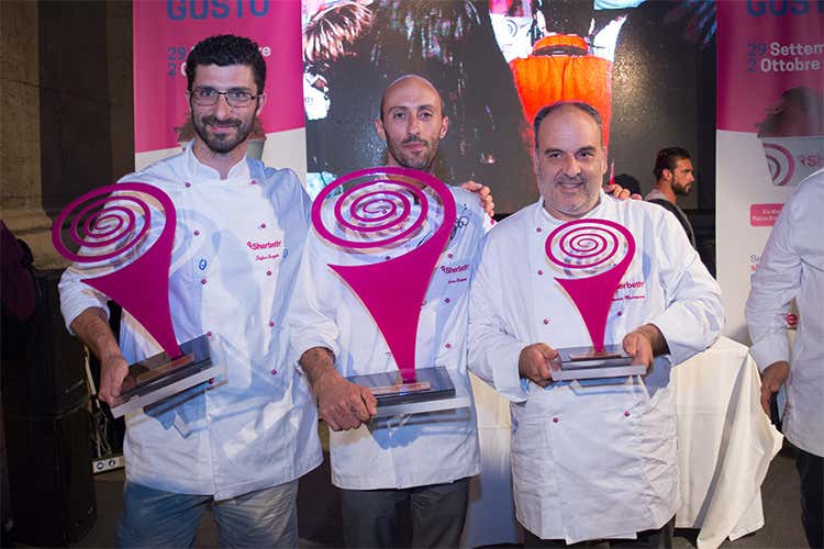 Stefano Guizzetti, Alessio Calamini e Francesco Mastroianni