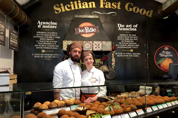 Da Ke Palle (o consegnato a casa) l'autentico street food siciliano