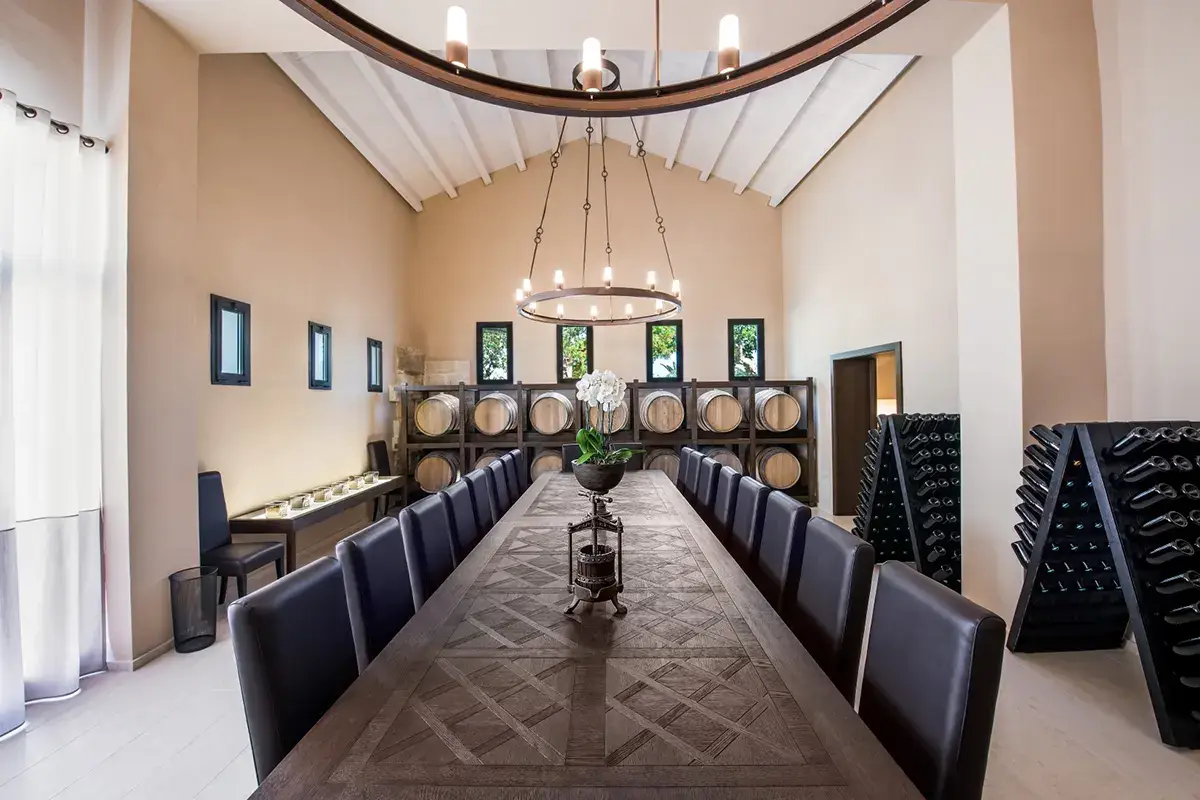 Una sala interna 