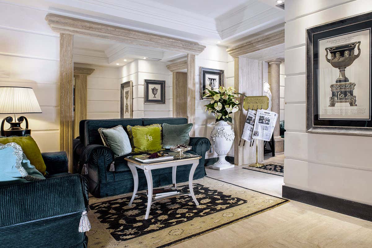 Dormire con vista sul Bernini a Roma in un hotel dallo stile Barocco Dormire con vista sul Bernini a Roma in un hotel dallo stile Barocco